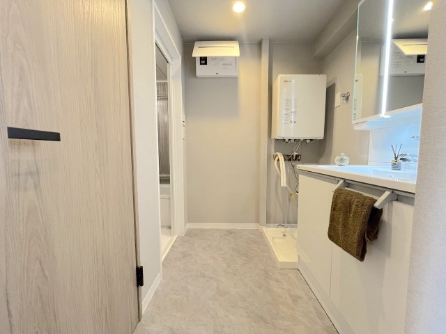 日商岩井福陵マンションの洗面所