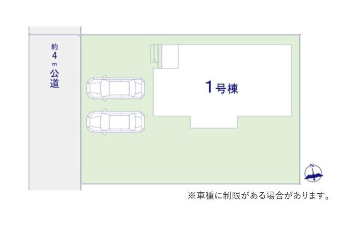 ひたちなか市津田4期　新築戸建の区画図