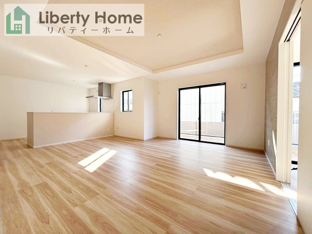 ひたちなか市津田4期　新築戸建の居間・リビング