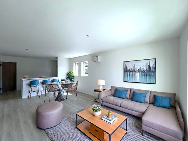 桜井西之宮24-1期全１棟|ＬＤＫ18帖　明るく開放的な空間です♪　この家具はAI生成によって配置されたものです