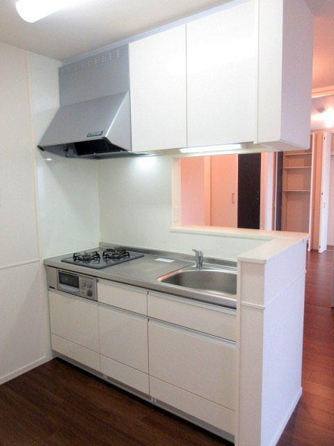 ザ・ヘーベルレジデンスのキッチン|★グリル付きガス２口システムキッチン★