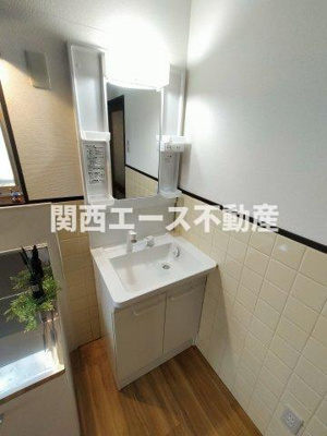 【洗面所】 | 吉田３丁目貸家