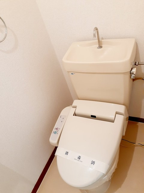 ガーデンハウスのトイレ
