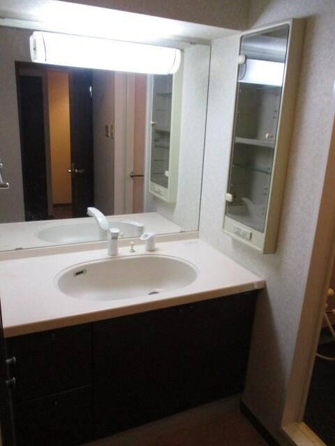 ダイアパレスグランデージ日本橋の独立洗面台