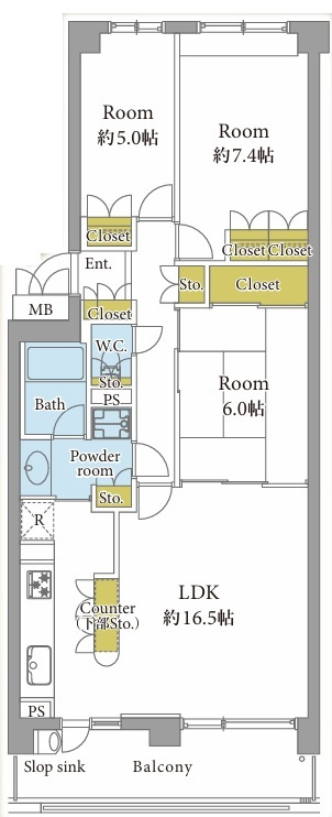 【間取り】の画像
