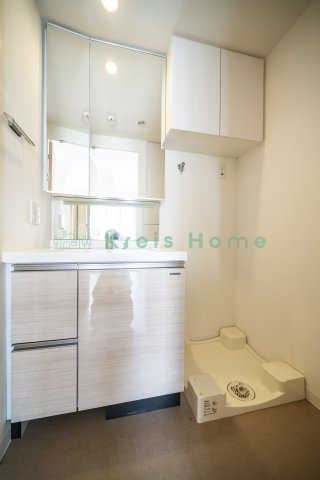 プレノ清澄庭園の独立洗面台