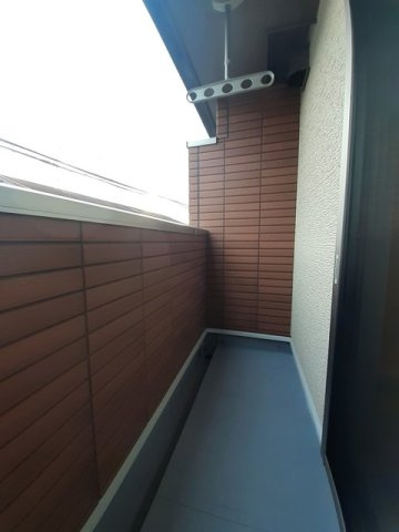 トゥルーハートⅠのバルコニー