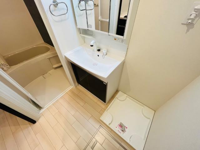 エルシオン青井の洗面所|洗面