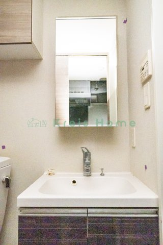 ジーベック人形町エグゼの独立洗面台