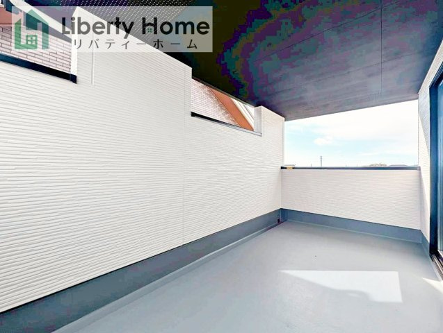 日立市相賀町1期　新築戸建のバルコニー