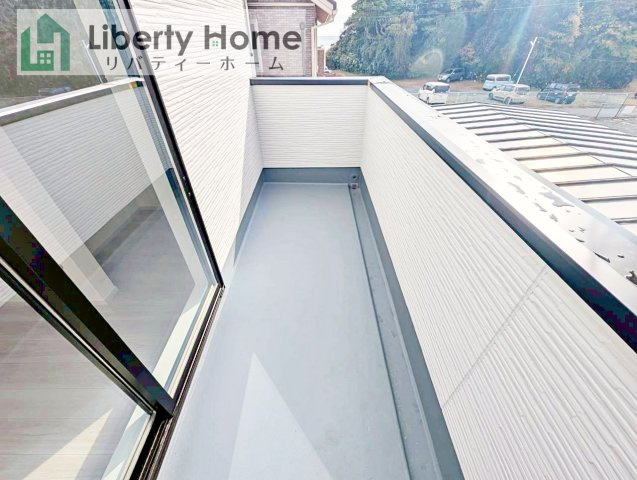 日立市相賀町1期　新築戸建のバルコニー