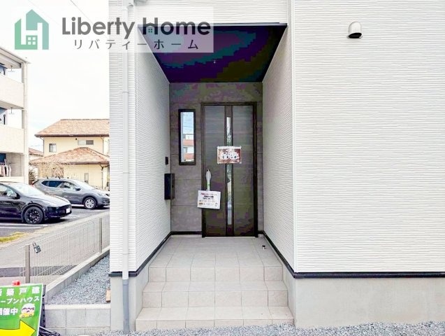 日立市相賀町1期　新築戸建の玄関