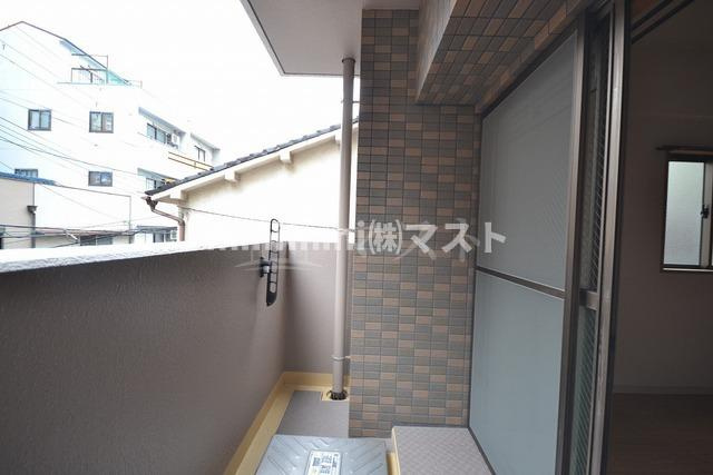 ラナップスクエア上本町のバルコニー