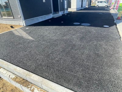 【駐車場】 | 匝瑳市横須賀１号棟 | 施工例：即日のご見学も可能です。お気軽に0476-37-3888までお問合せ下さい。