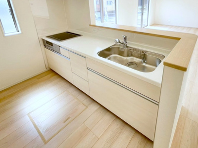 【キッチン】 | 匝瑳市横須賀１号棟 | 施工例：即日のご見学も可能です。お気軽に0476-37-3888までお問合せ下さい。