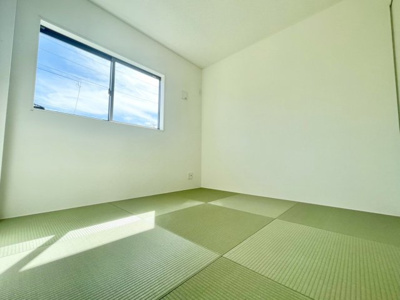 【和室】 | 匝瑳市横須賀１号棟 | 施工例：即日のご見学も可能です。お気軽に0476-37-3888までお問合せ下さい。