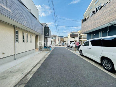【前面道路含む現地写真】 | 葛飾区水元2丁目中古住宅 | 全面道路