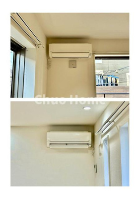 【冷暖房・空調設備】 | 葛飾区水元2丁目中古住宅 | エアコン×2
