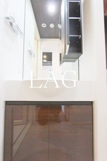 【洗面所】 | レアライズ浅草Ⅲ  | 洗面台です。