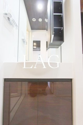 【洗面所】 | レアライズ浅草Ⅲ  | 洗面台です。