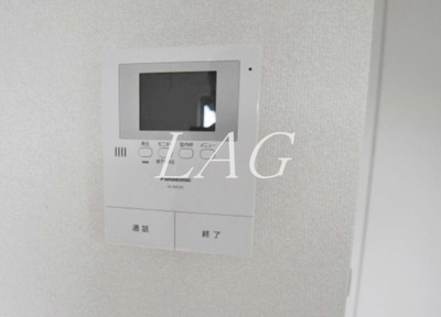 【セキュリティ】 | ベレオ町屋 | モニター付きインターホンになります。