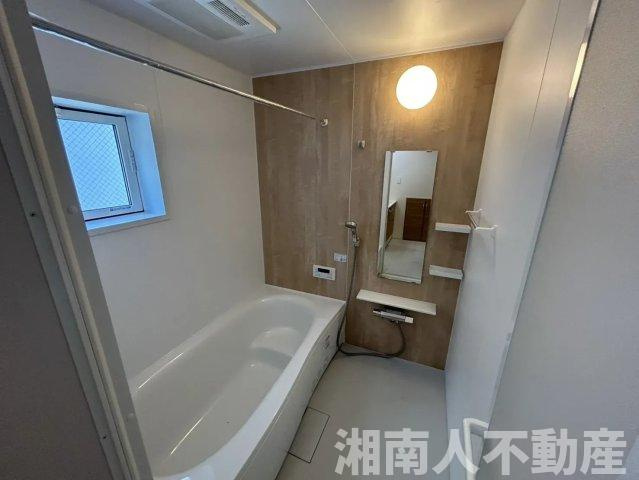 横須賀市森崎４丁目１７４８－６４新築戸建ての浴室|お風呂で日々の疲れを落としましょう