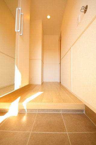 ル・シエルの玄関|明るい玄関です