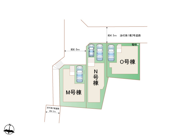 【大型分譲地・新築戸建】富士見市鶴瀬東の区画図