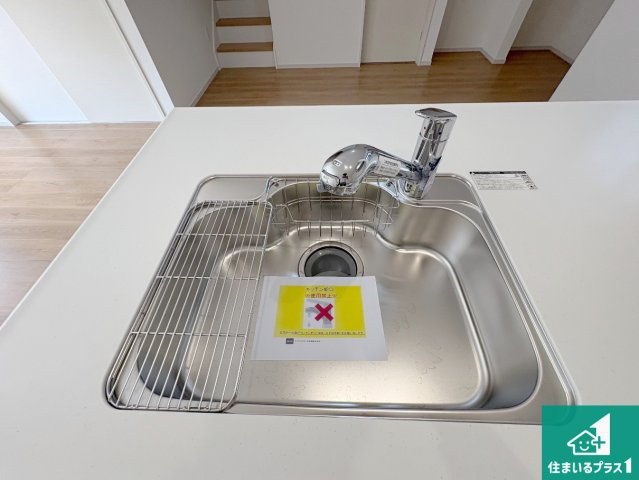 城陽市枇杷庄島ノ宮　第1期　新築一戸建ての設備|広々としたシンクで食器洗いも楽々！