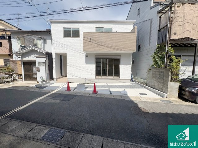 城陽市枇杷庄島ノ宮　第1期　新築一戸建ての外観|お客様に長く安心して住んでいだだける事にこだわった家づくり！住んでからのアフターサービスにもしっかりと取り組んでいます！