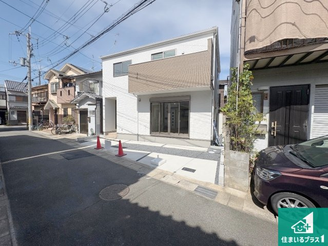 城陽市枇杷庄島ノ宮　第1期　新築一戸建ての外観|安心の10年保証！外観を美しく保ち、雨水で汚れを落とします！気になることがありましたら、お気軽にお問い合わせください！