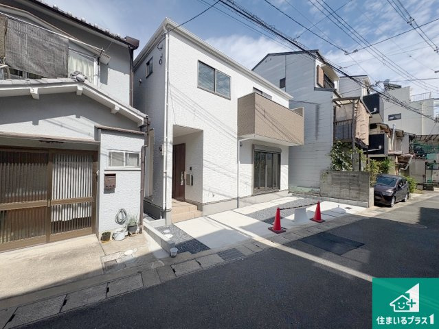 城陽市枇杷庄島ノ宮　第1期　新築一戸建ての外観|安心の10年保証！外観を美しく保ち、雨水で汚れを落とします！気になることがありましたら、お気軽にお問い合わせください！