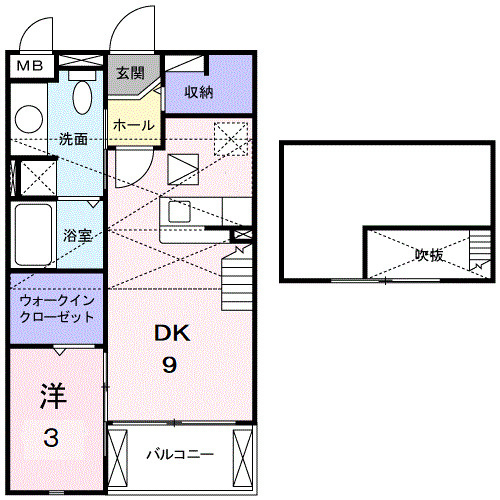 ドリームエイト　　　刈谷市の賃貸ならクラスホーム刈谷店の間取り
