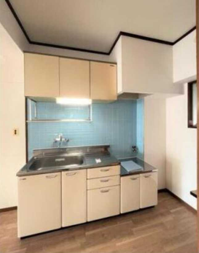 日香苑Ⅰ　礼金０　南向き　陽当たり良好のキッチン