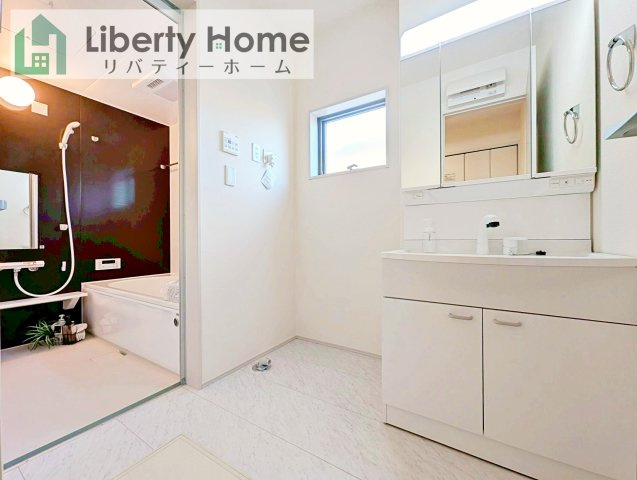 境町第6　新築戸建　１号棟の脱衣所