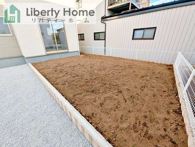 境町第6　新築戸建　１号棟の庭