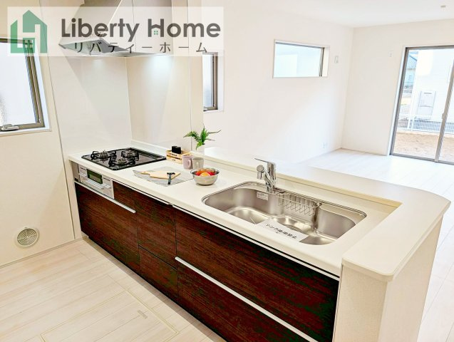 境町第6　新築戸建　１号棟のキッチン