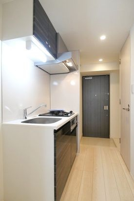 LUMEED　CUBE　菊川　PREMIUMのキッチン