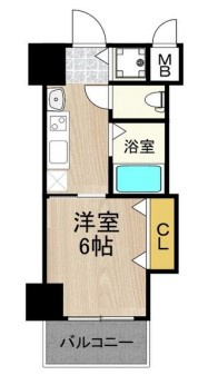CITY　SPIRE布施の間取り
