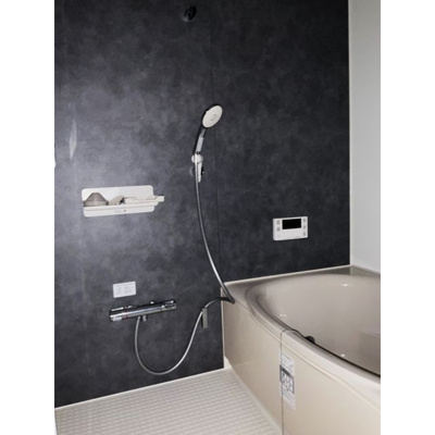 【浴室】 | 駒生町平屋戸建て | 日々の疲れを癒すお風呂付です