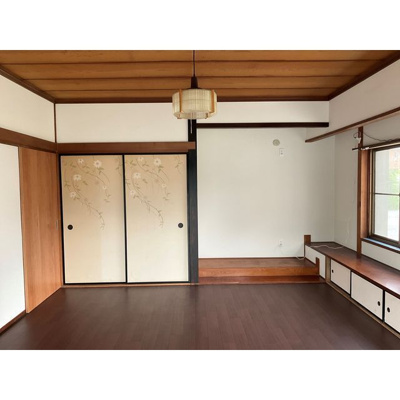 【居間・リビング】 | 駒生町平屋戸建て | 使いやすいリビングです