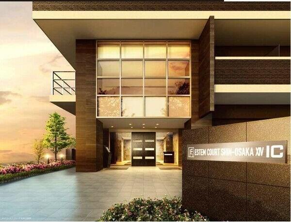 エステムコート新大阪ⅩⅣアイシーの外観パース