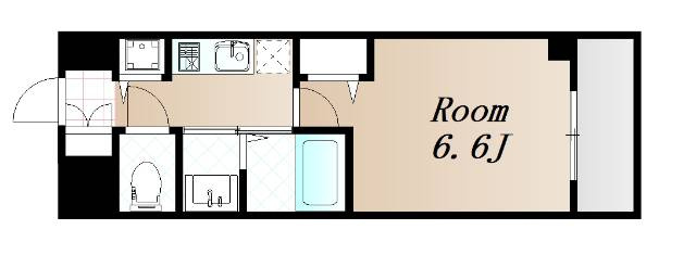 エステムコート新大阪ⅩⅣアイシーの間取り