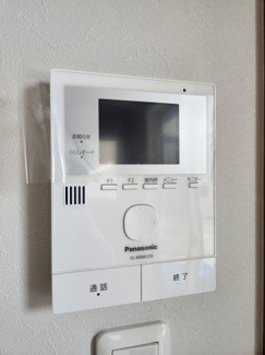 【防犯設備】 | 廿日市市上平良　新築戸建 | TVモニタ付きインターホン