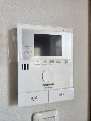 【防犯設備】 | 廿日市市上平良　新築戸建 | TVモニタ付きインターホン