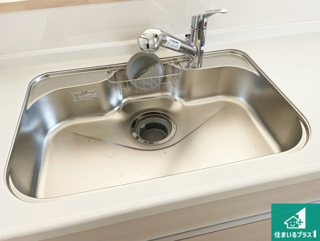 近江八幡市武佐町　第3期　新築一戸建ての設備|広々としたシンクで食器洗いも楽々！