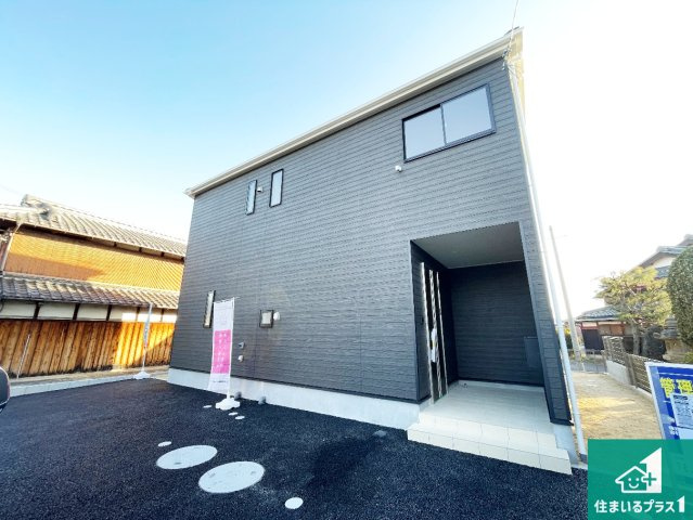 近江八幡市武佐町　第3期　新築一戸建ての外観|安心の10年保証！外観を美しく保ち、雨水で汚れを落とします！気になることがありましたら、お気軽にお問い合わせください！