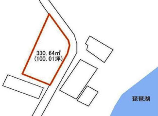 【土地図】 | 大津市大物214-2　売土地