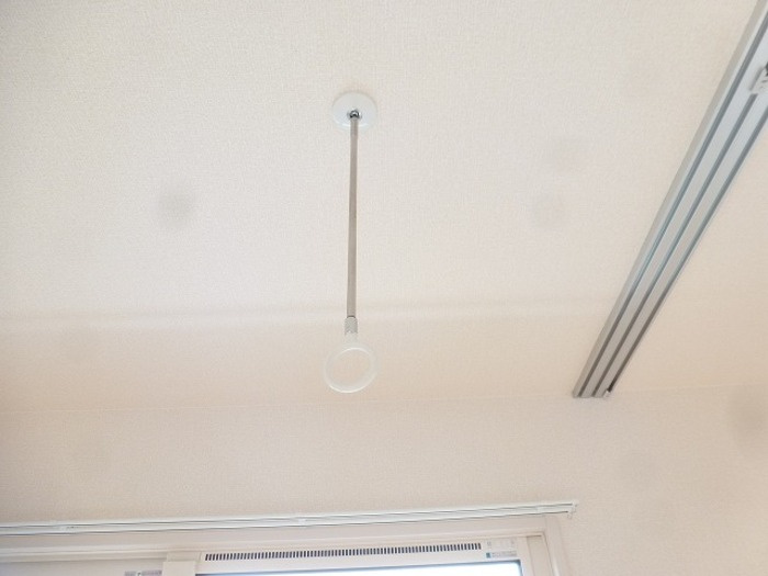 グランソレイユ　Eの設備|室内物干し