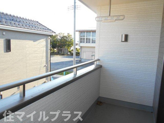 【バルコニー】 | 白河市追廻新築一戸建て3棟 | 陽当たり良好なバルコニーです